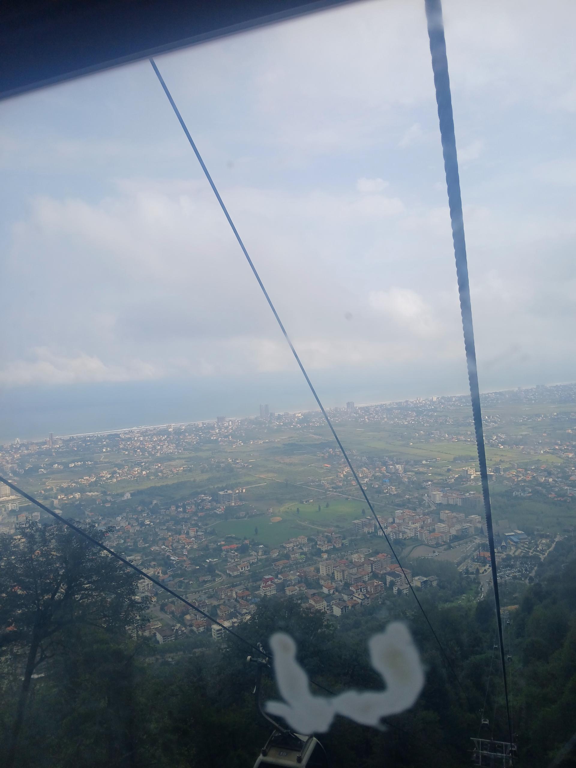 عکس خط دو تله کابین نمک آبرود