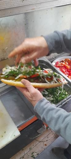 عکس ساندویچ سعید