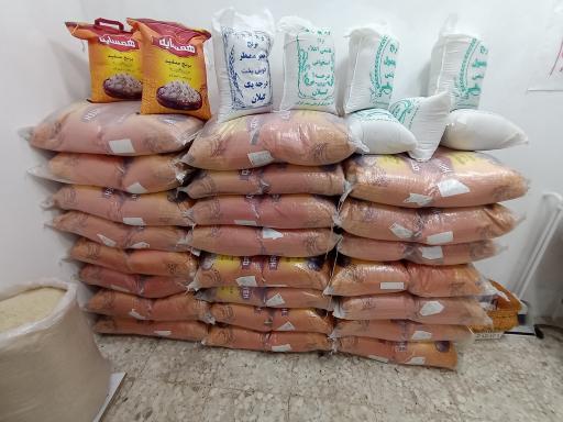 عکس برنج فروشی قربانی