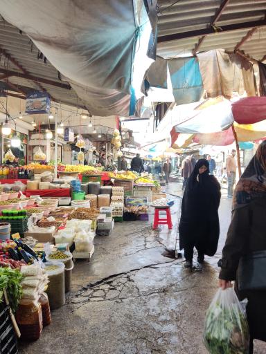 بازار میوه و ماهی چالوس