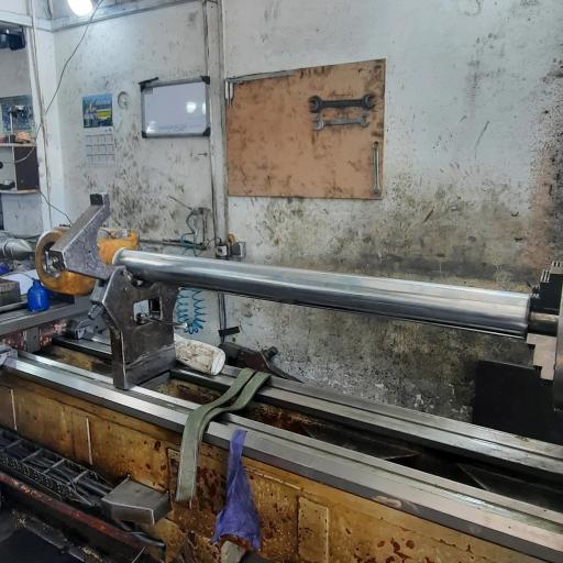 عکس کارگاه تراشکاری ادریس کرمی