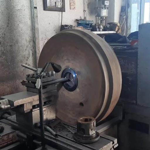 عکس کارگاه تراشکاری ادریس کرمی