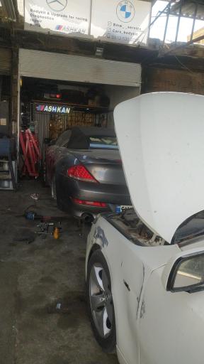 عکس تعمیرگاه bmw اشکان