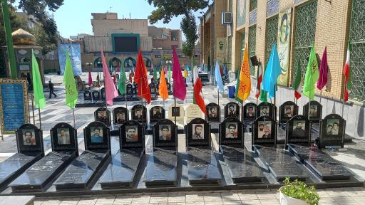 عکس یادمان شهدای گمنام امامزاده سید جعفر و حمیده خاتون