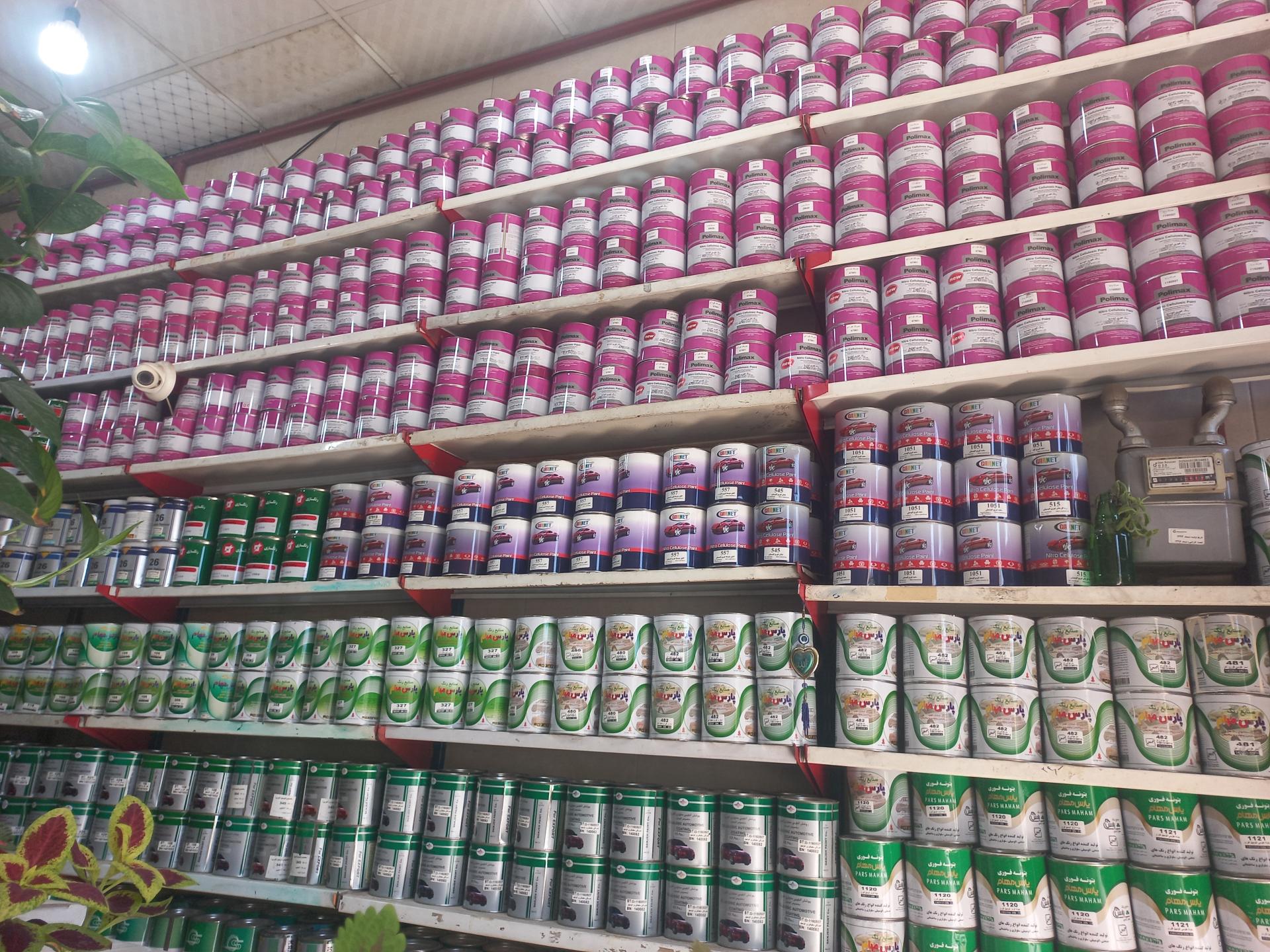 عکس ترکیب رنگ خودرو مهدی