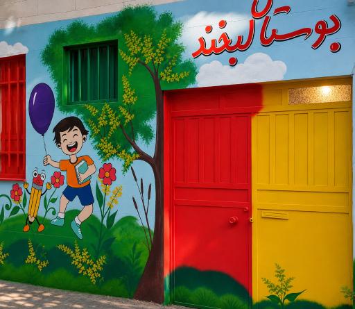عکس مهدکودک و پیش دبستانی بوستان لبخند