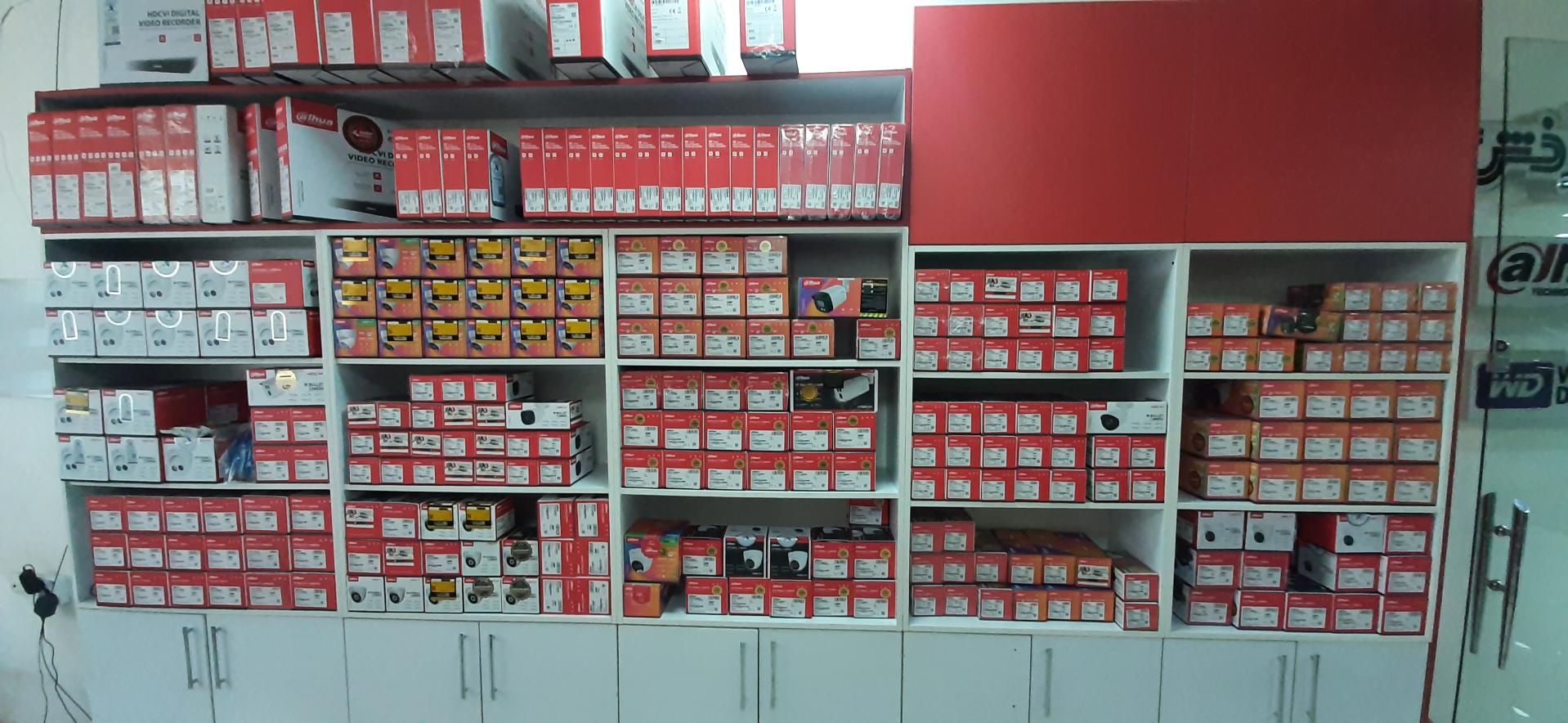 عکس دوربین مداربسته آذرخش 