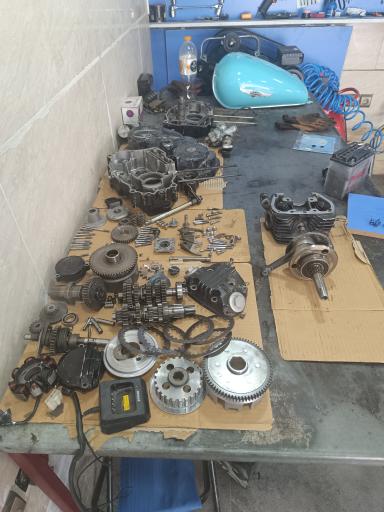 عکس فروشگاه موتورسیکلت بایک مستر