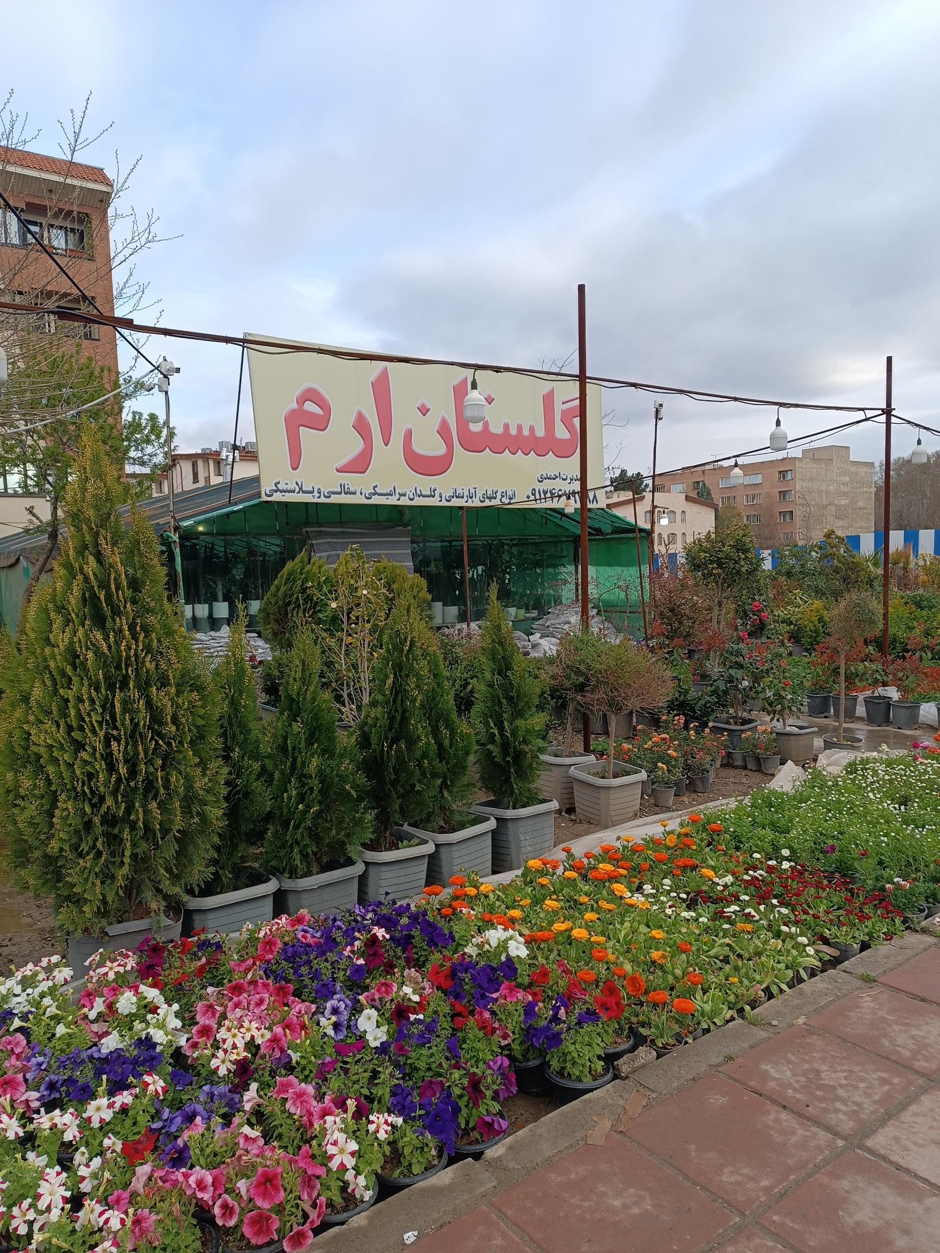 عکس گلفروشی ارم