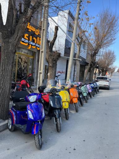 عکس دنیای موتور براتی
