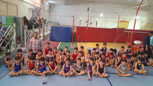 عکس سالن ژیمناستیک شهید عارف کایدخورده