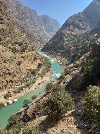 عکس رودخانه خرسان