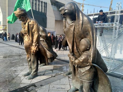 عکس مجسمه‌های سلام