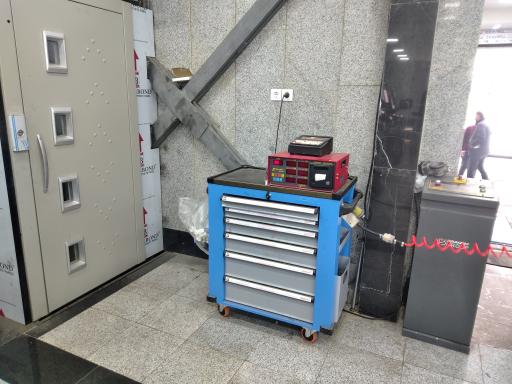 عکس کارشناسی و تشخیص رنگ خودرو شش پری