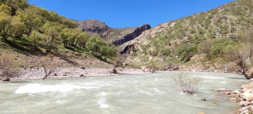 عکس رودخانه خرسان