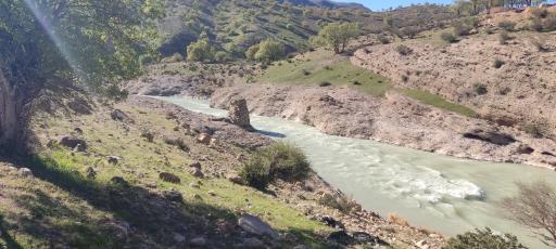 عکس رودخانه خرسان