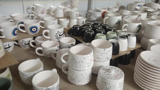 عکس ظروف سرامیکی منزل و کافه ای