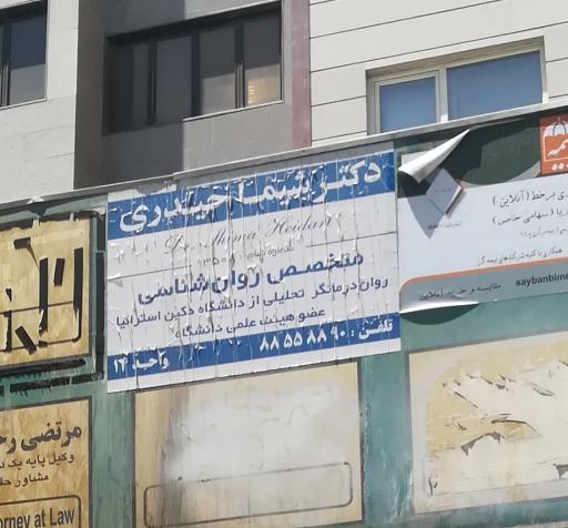 عکس دکتر شیما حیدری متخصص روانشناسی