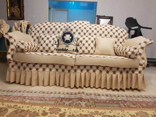 عکس تعمیرات مبل تاج