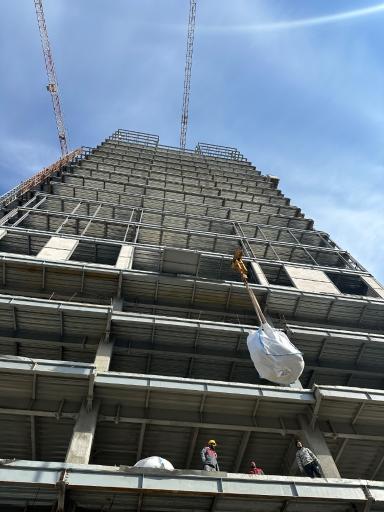 عکس پروژه بزرگ برج باغ تبریز