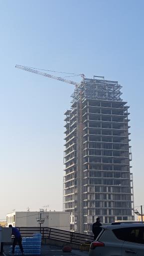 عکس برج باغ تبریز (در حال ساخت)