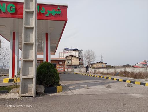 عکس جایگاه گاز CNG شهرداری تنکابن