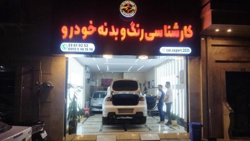 عکس کارشناسی رنگ خودرو کیان