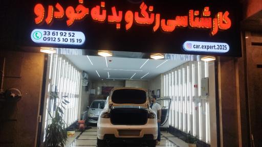 عکس کارشناسی رنگ خودرو کیان