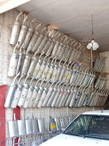 عکس جوشکاری اگزوز حسن