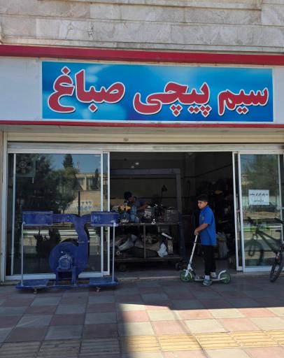 عکس سیم پیچی صباغ