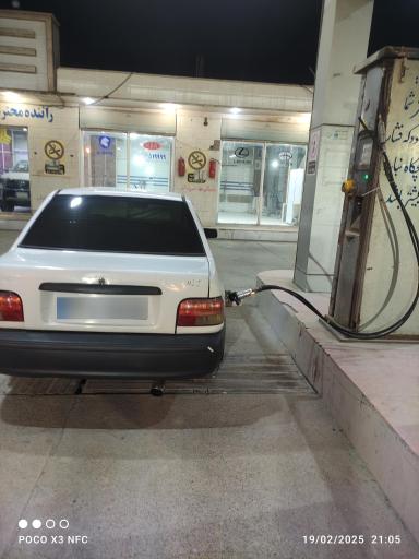 عکس پمپ گاز CNG عساکره