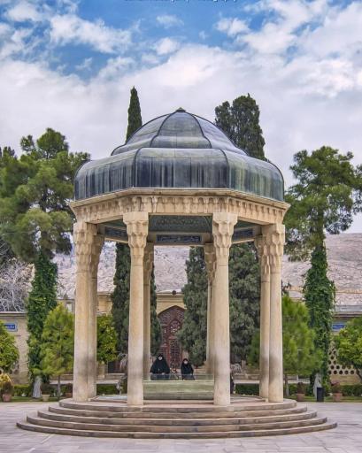 عکس آرامگاه حافظ شیرازی