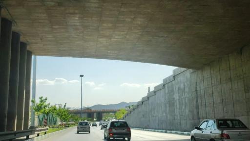 عکس تقاطع غیر همسطح بسیج