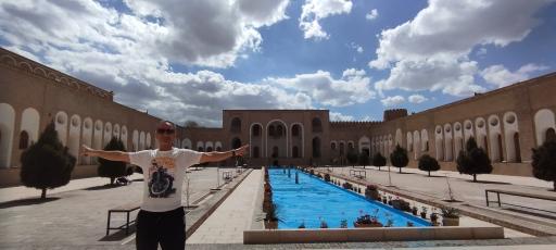 عکس خانه حاج آقا علی رفسنجان (بزرگترین خانه خشتی جهان)