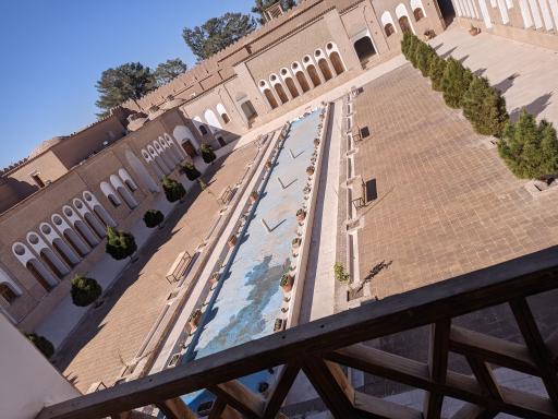 عکس خانه حاج آقا علی رفسنجان (بزرگترین خانه خشتی جهان)