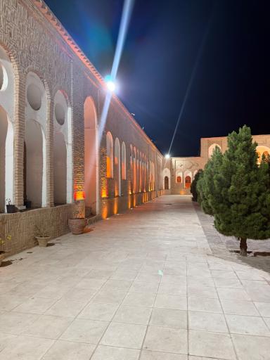 عکس خانه حاج آقا علی رفسنجان (بزرگترین خانه خشتی جهان)