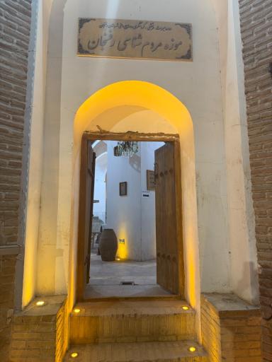 عکس خانه حاج آقا علی رفسنجان (بزرگترین خانه خشتی جهان)