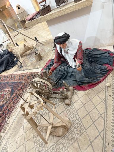 عکس خانه حاج آقا علی رفسنجان (بزرگترین خانه خشتی جهان)