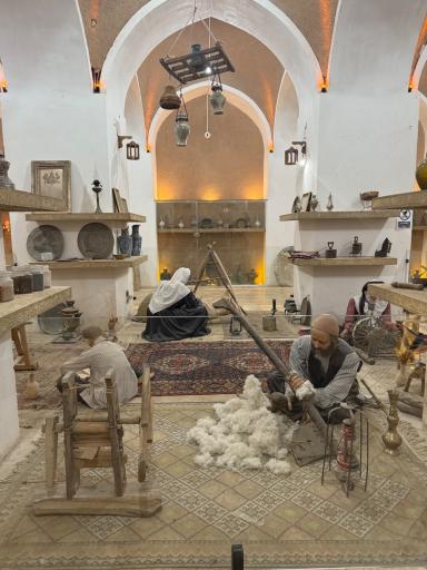 عکس خانه حاج آقا علی رفسنجان (بزرگترین خانه خشتی جهان)