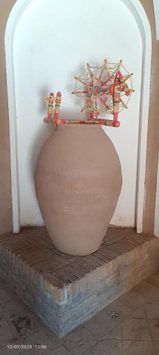 عکس خانه حاج آقا علی رفسنجان (بزرگترین خانه خشتی جهان)