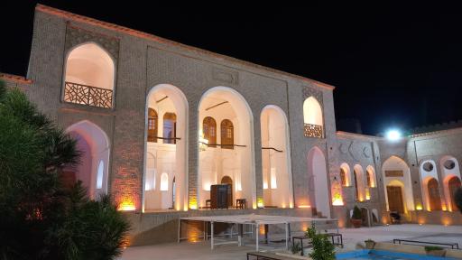 عکس خانه حاج آقا علی رفسنجان (بزرگترین خانه خشتی جهان)