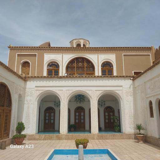 عکس خانه حاج آقا علی رفسنجان (بزرگترین خانه خشتی جهان)