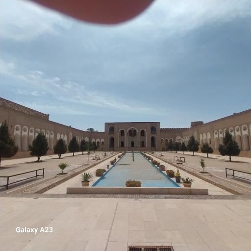 عکس خانه حاج آقا علی رفسنجان (بزرگترین خانه خشتی جهان)
