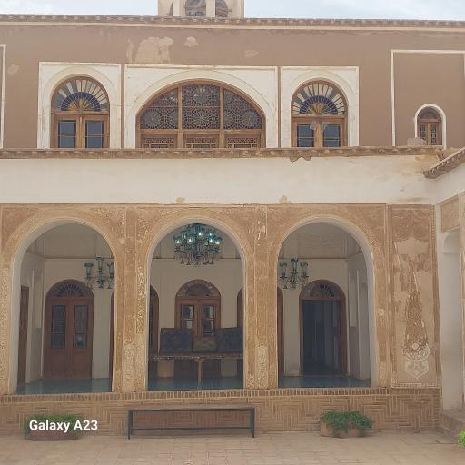 عکس خانه حاج آقا علی رفسنجان (بزرگترین خانه خشتی جهان)