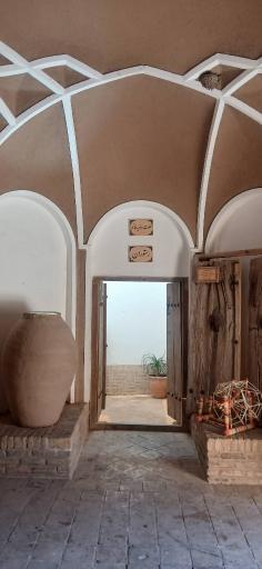 عکس خانه حاج آقا علی رفسنجان (بزرگترین خانه خشتی جهان)