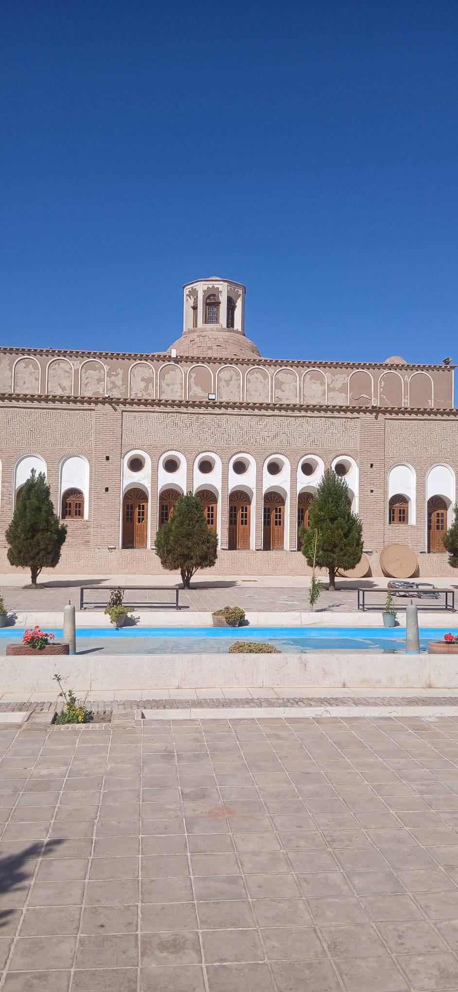 عکس خانه حاج آقا علی رفسنجان (بزرگترین خانه خشتی جهان)