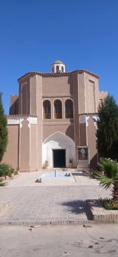 عکس خانه حاج آقا علی رفسنجان (بزرگترین خانه خشتی جهان)
