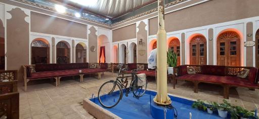 عکس خانه حاج آقا علی رفسنجان (بزرگترین خانه خشتی جهان)