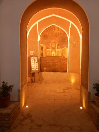 عکس خانه حاج آقا علی رفسنجان (بزرگترین خانه خشتی جهان)