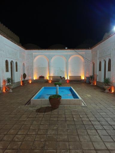 عکس خانه حاج آقا علی رفسنجان (بزرگترین خانه خشتی جهان)